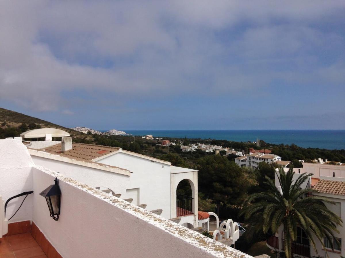 Apartamento Dos Terrazas, Vistas Al Mar. Piscina Peñíscola Exterior foto